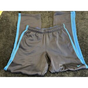 Nike Pants Mens M BlueTherma-Fit KO Knockout Fleece Adjustable Leg Sweatpants